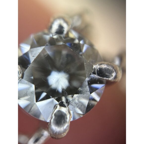 Tiffany & Co. PT950 Platinum Diamond Solitaire Bracelet With Box - Picture 8 of 9